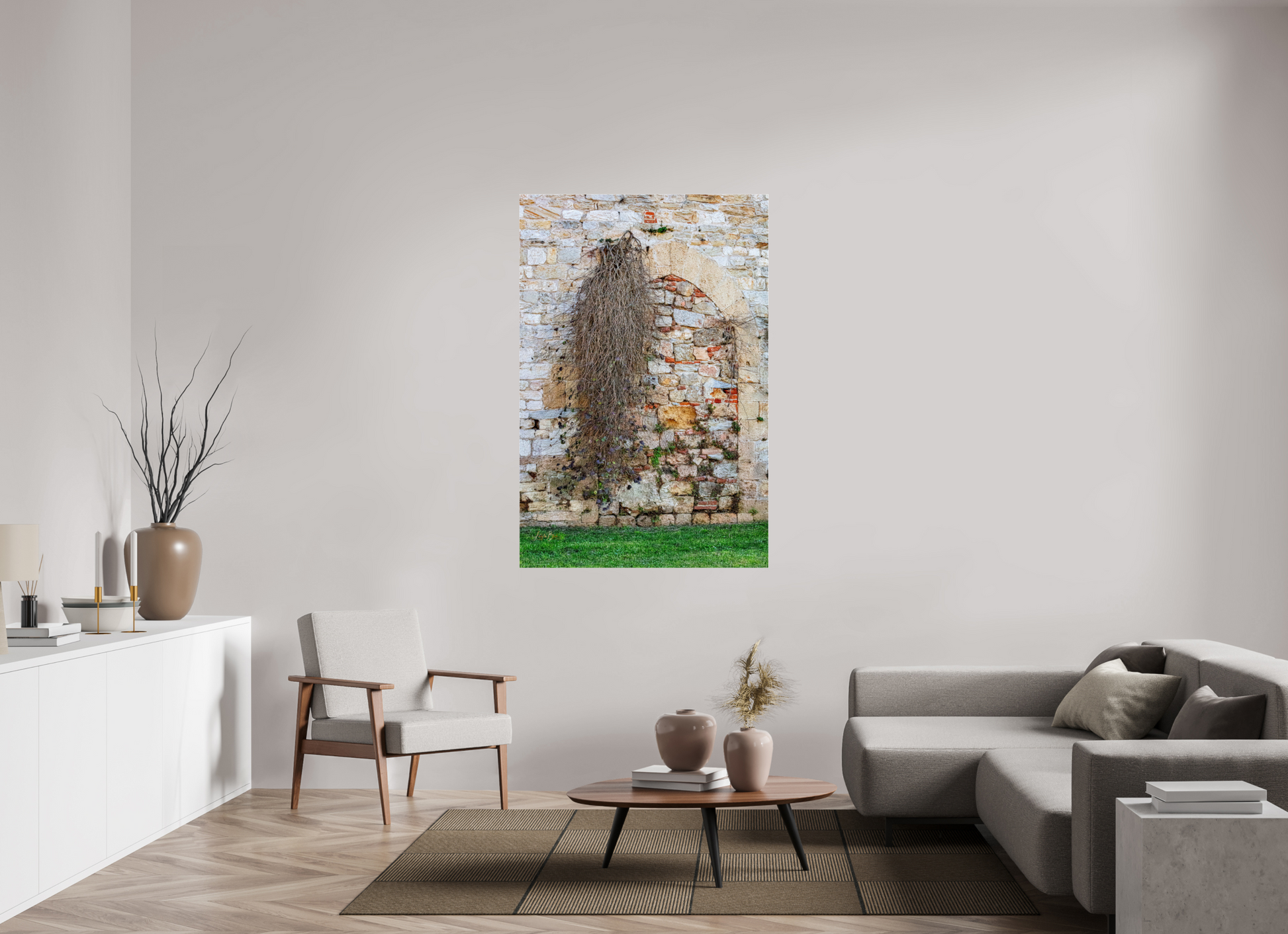 40 x 60″, Photo Print Under Acrylic Glass City Wall of Pisa