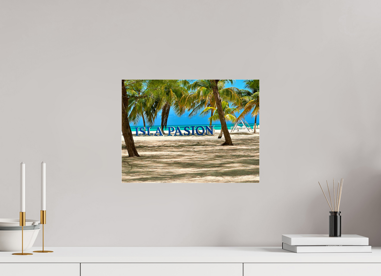 16 x 12″, Photo Print Under Acrylic Glass Passion Island