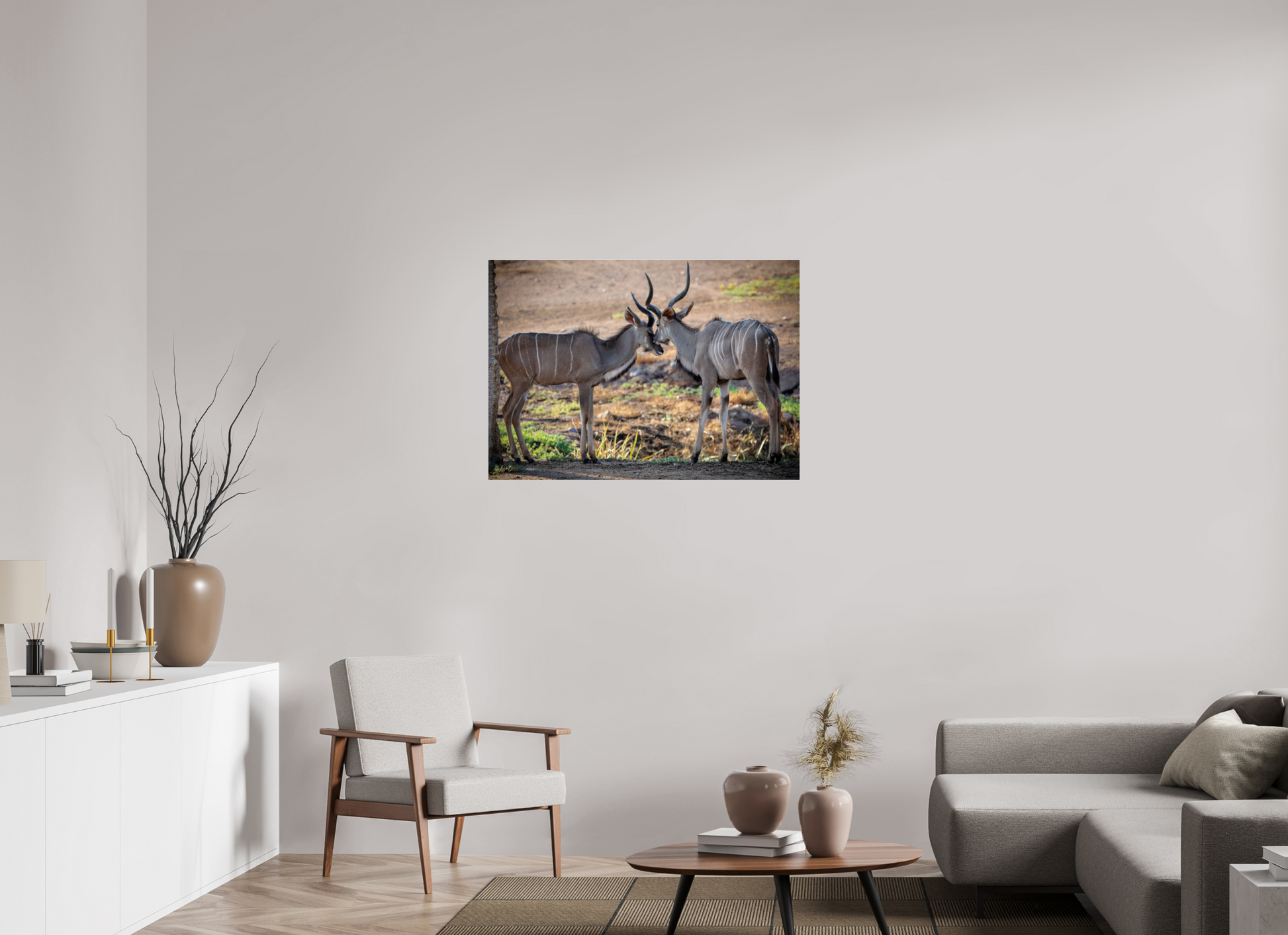 39.6 x 28″, Photo Print Under Acrylic Glass Love You, Too