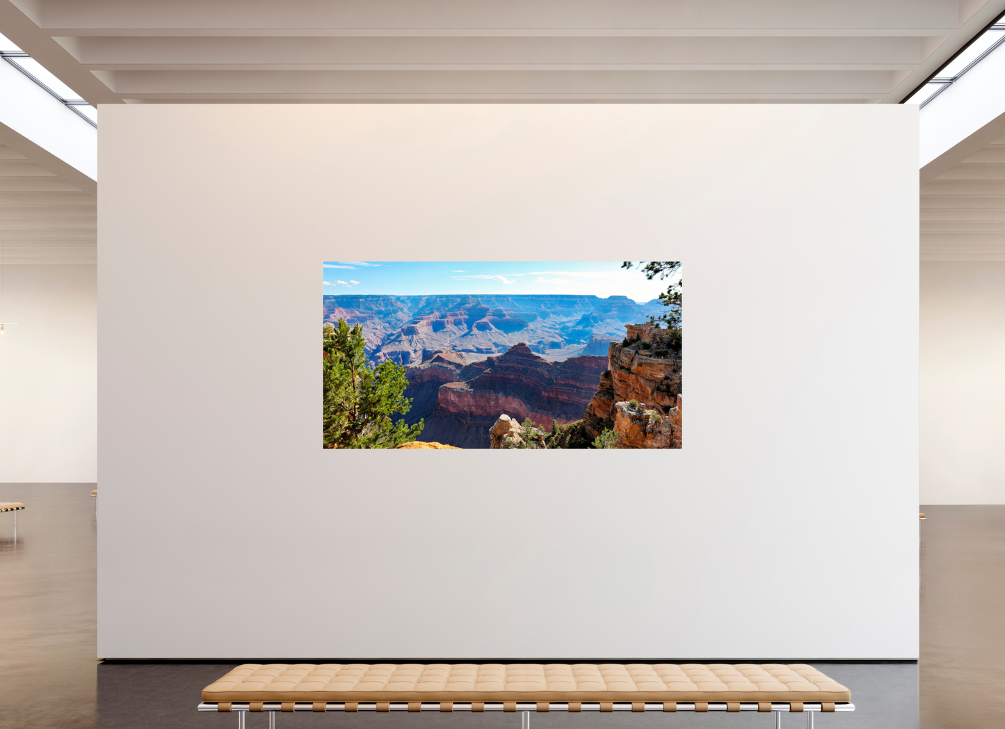 90.2 x 47″, Photo Print Under Acrylic Glass Grand Canyon