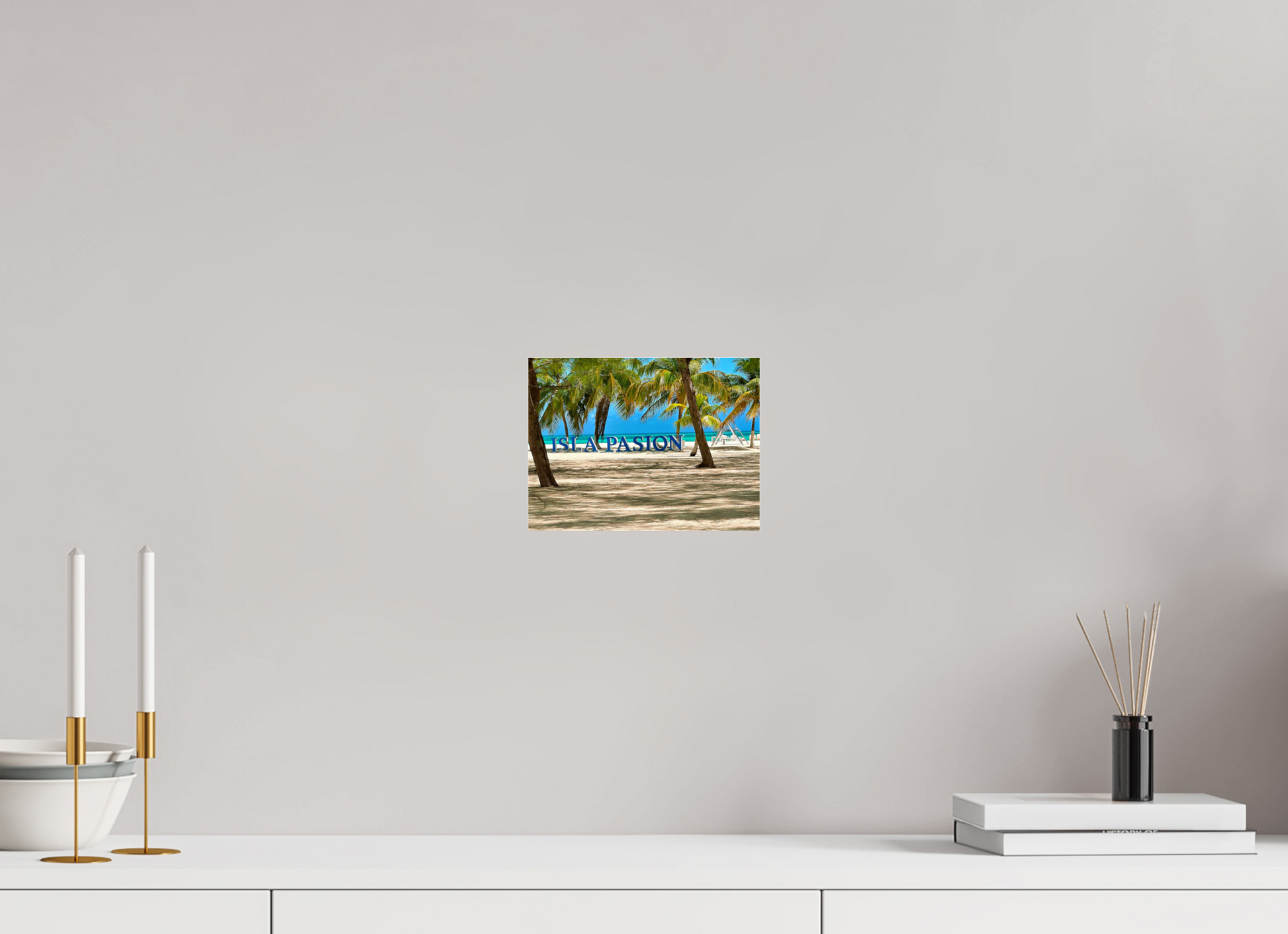 8 x 6″, Photo Print Under Acrylic Glass Passion Island