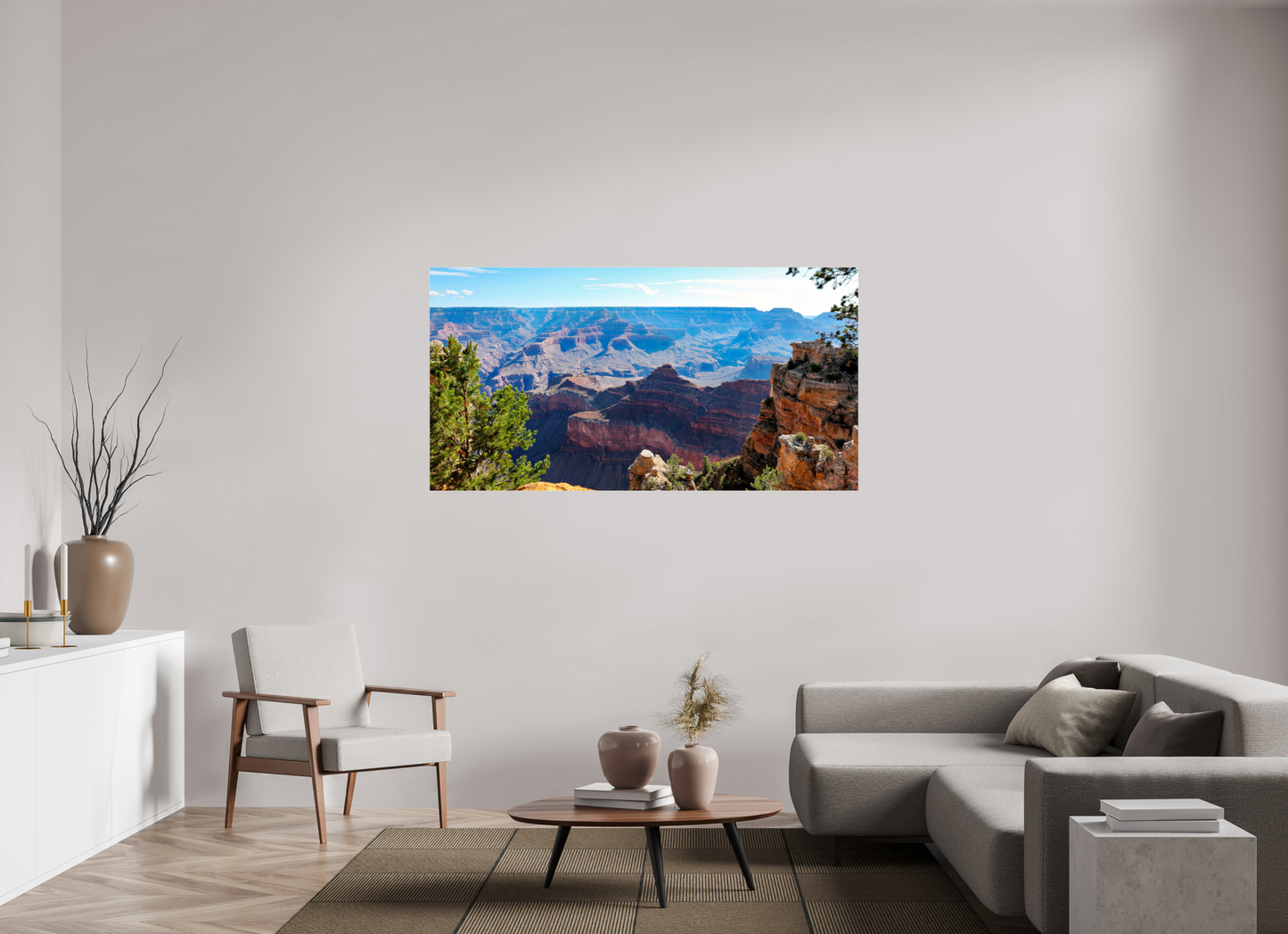 67.2 x 35″, Photo Print Under Acrylic Glass Grand Canyon