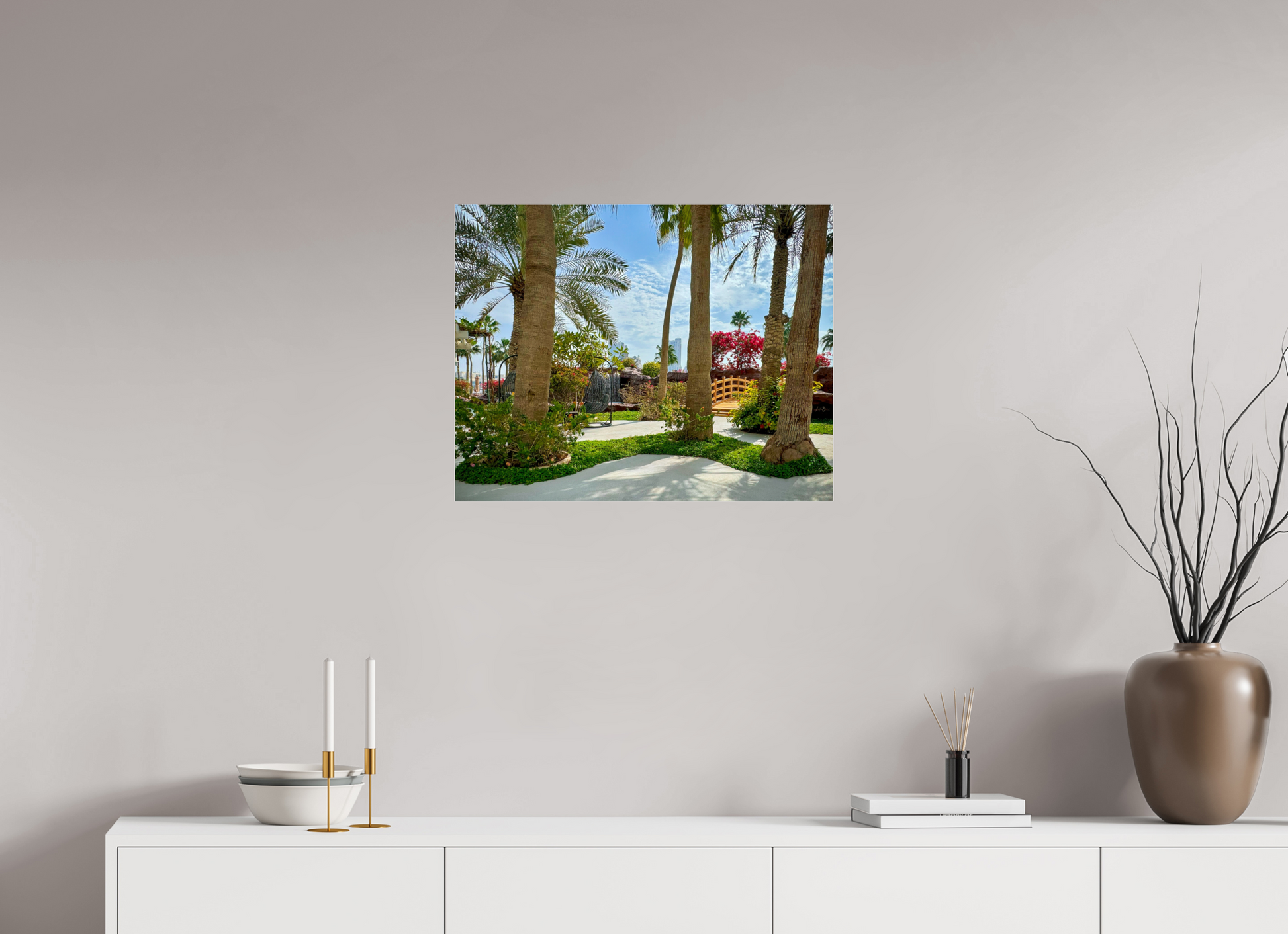 25.5 x 20″, Photo Print Under Acrylic Glass Pool Side