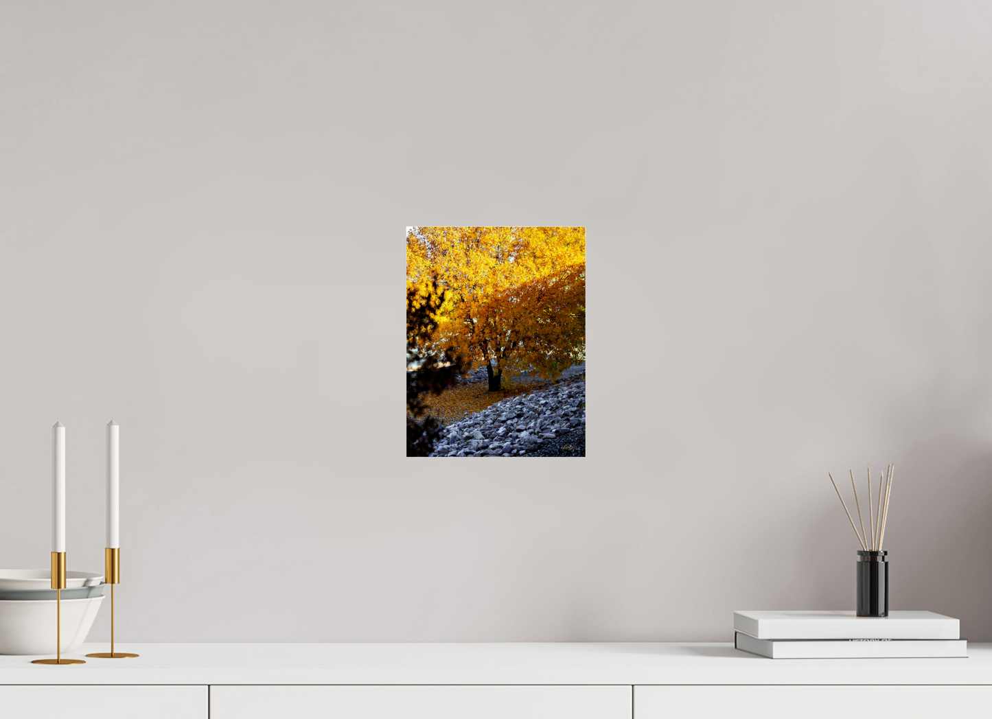 8 x 10.3″, Photo Print Under Acrylic Glass December in Arizona
