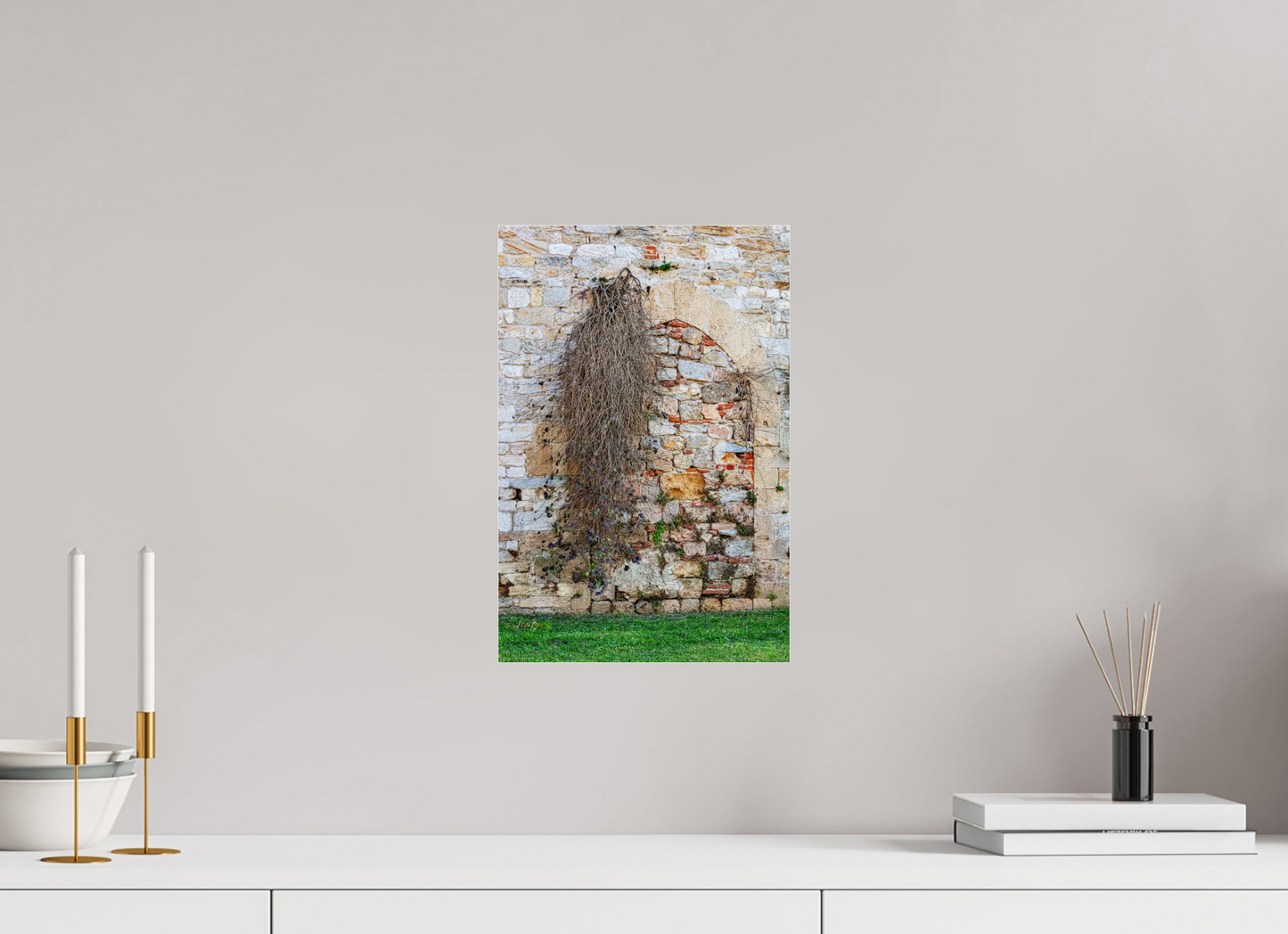 10 x 15″, Photo Print Under Acrylic Glass City Wall of Pisa