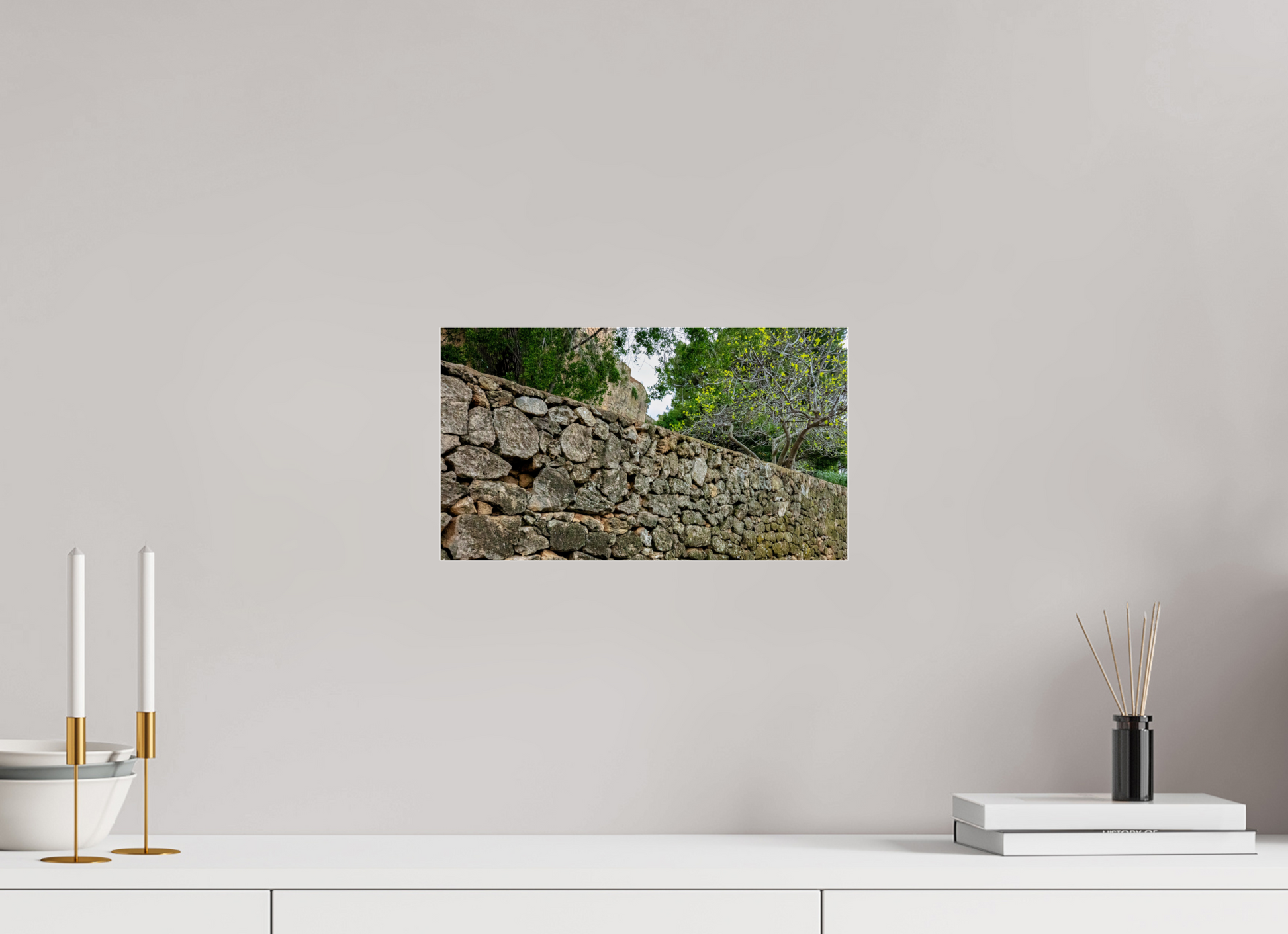 14 x 8″, Photo Print Under Acrylic Glass Spain Castle VII