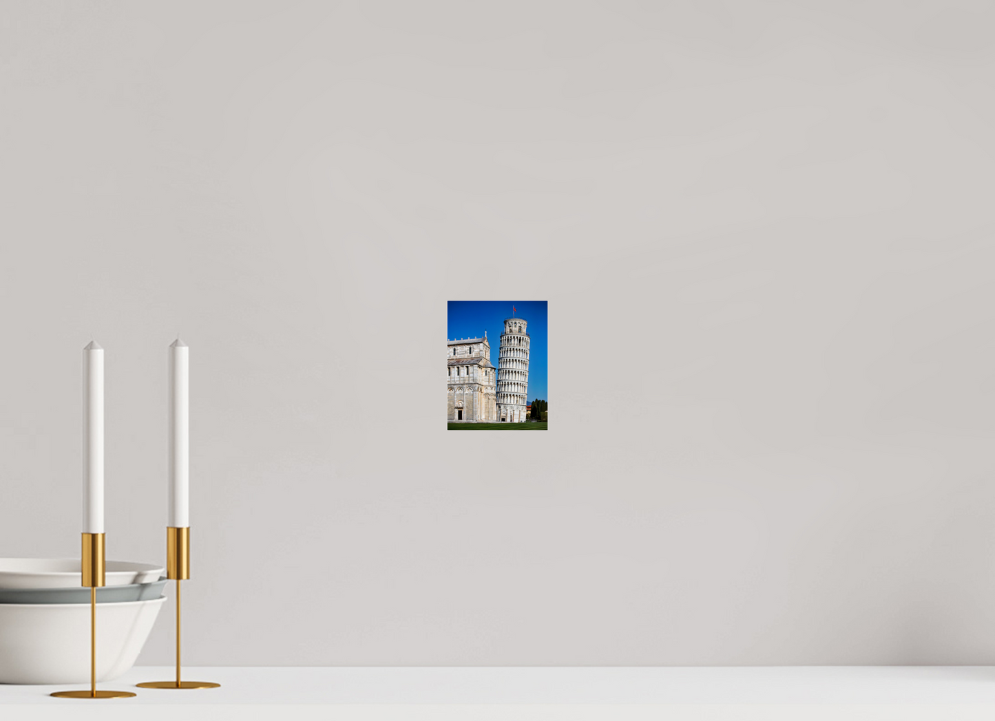 4 x 5.2″, Photo Print Under Acrylic Glass Piazza dei Miracoli