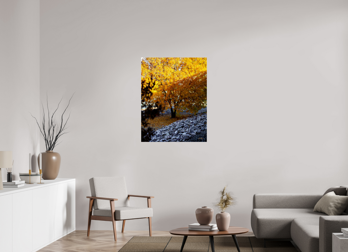 31 x 39.8″, Photo Print Under Acrylic Glass December in Arizona