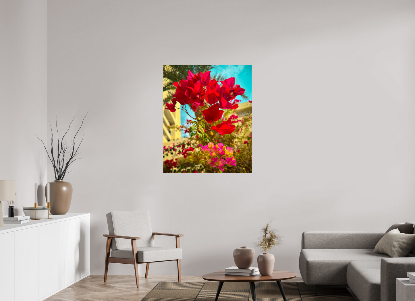 35 x 42.7″, Photo Print Under Acrylic Glass Gardens II