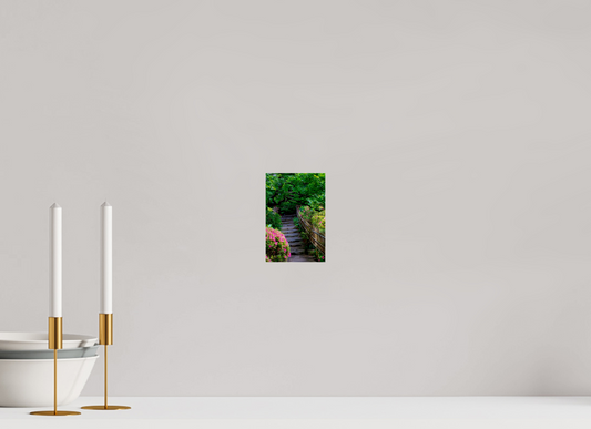 4 x 6″, Photo Print Under Acrylic Glass Gardens of Tokyo III