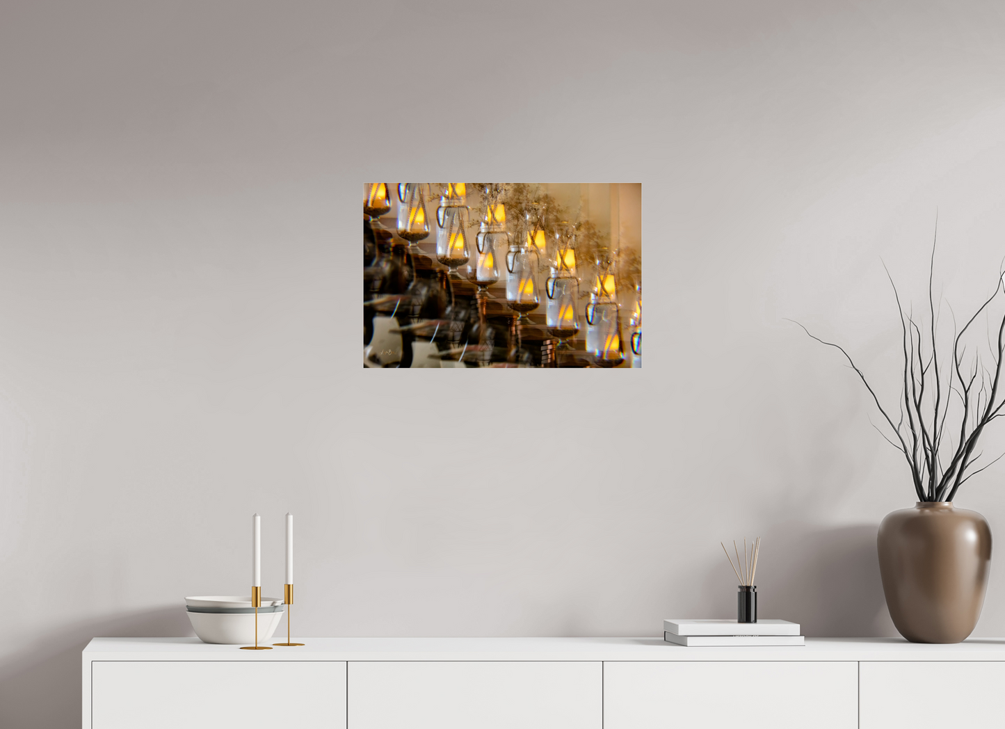 24 x 16″, Photo Print Under Acrylic Glass Kaleido Slope