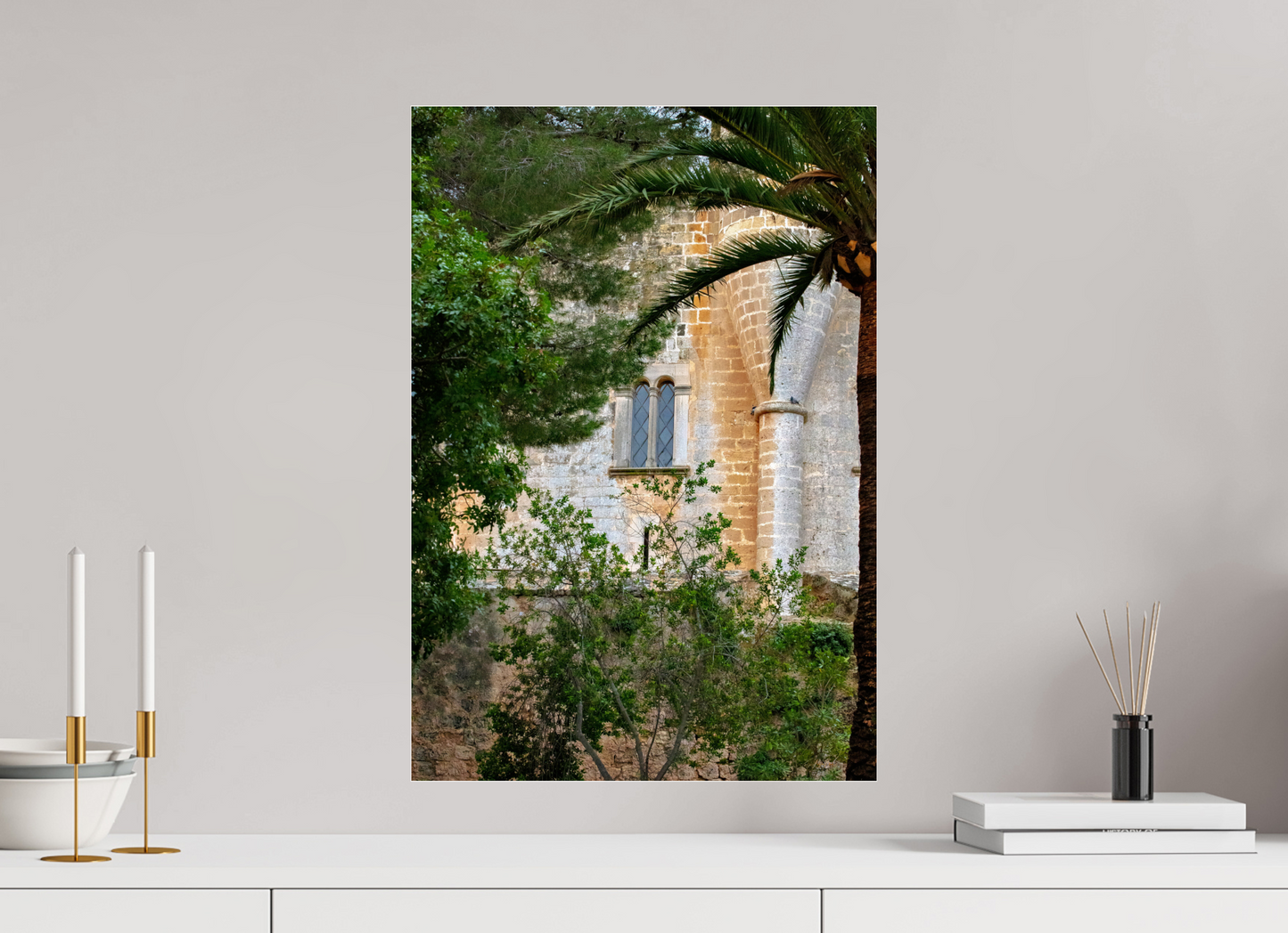 16 x 23.2″, Photo Print Under Acrylic Glass Spain Castle II