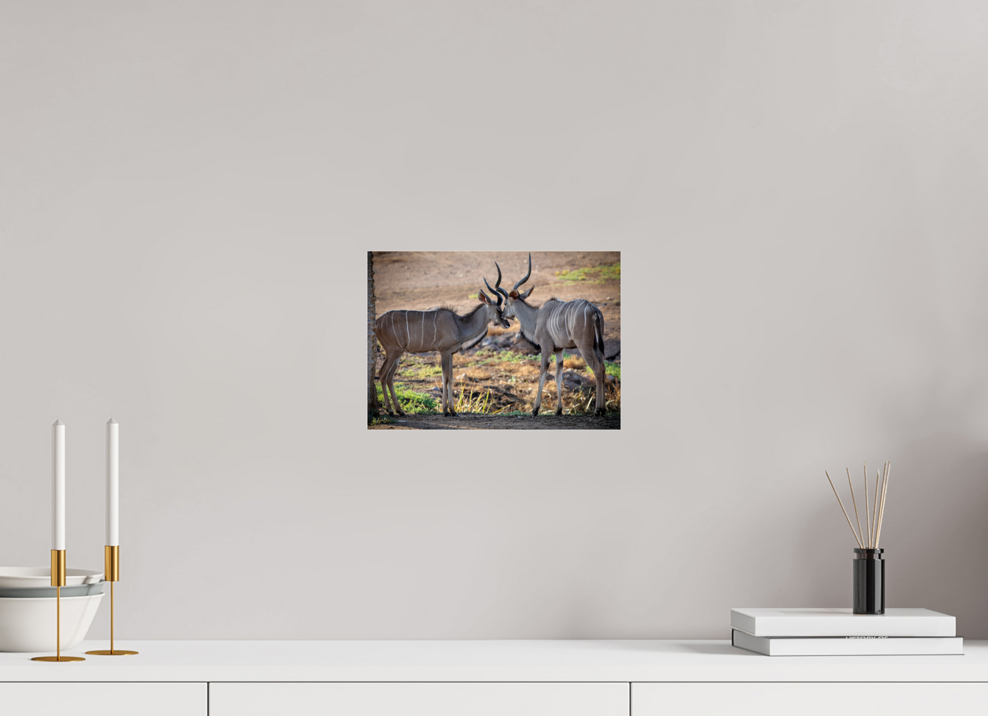 11.3 x 8″, Photo Print Under Acrylic Glass Love You, Too