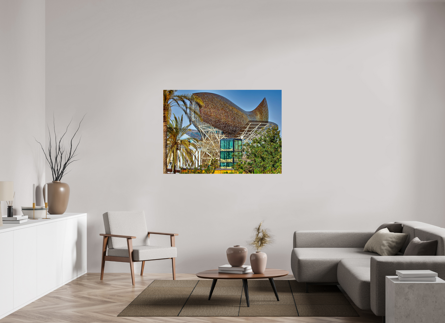 55 x 39″, Photo Print Under Acrylic Glass Latin Palace