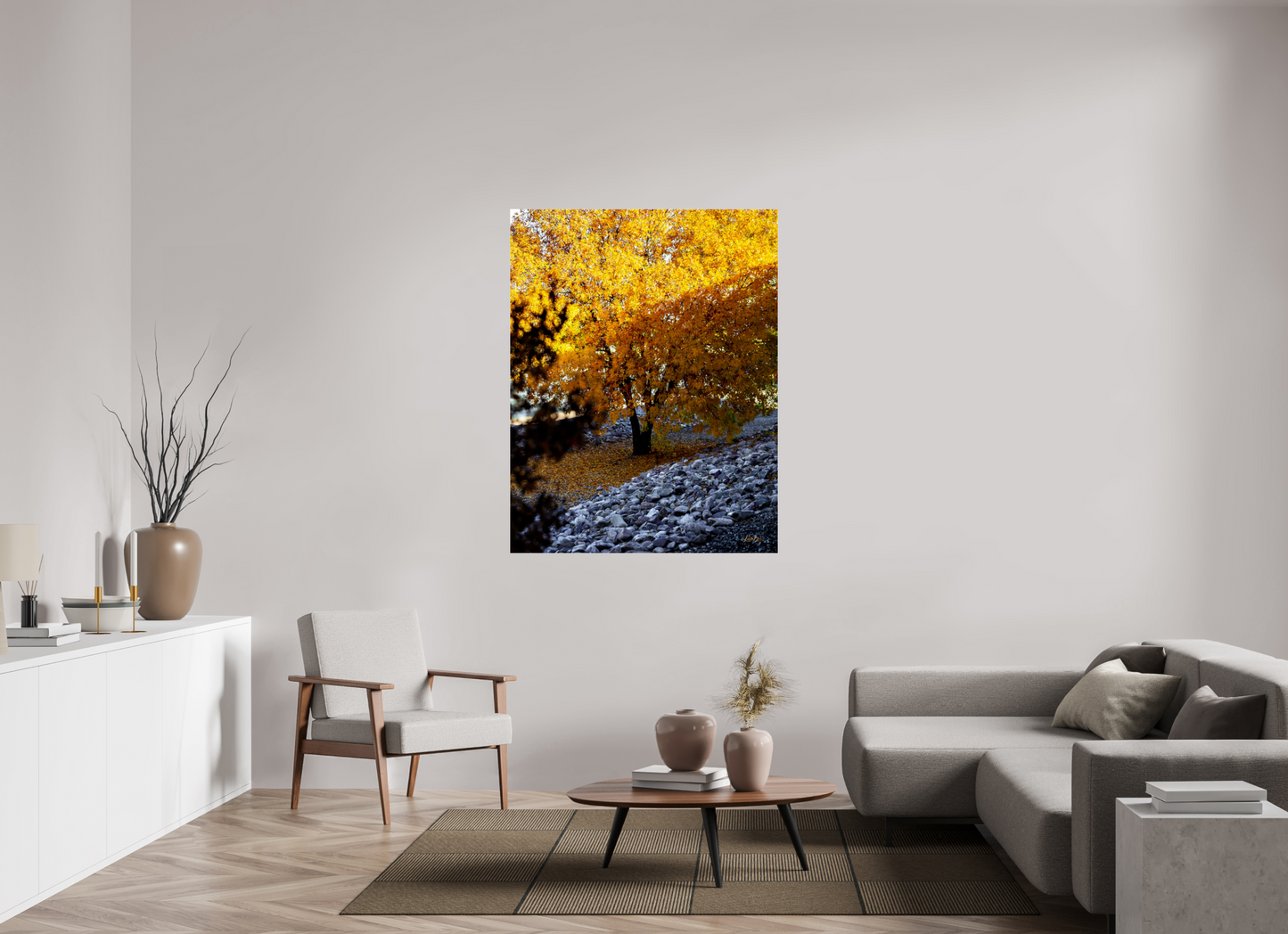 43 x 55.3″, Photo Print Under Acrylic Glass December in Arizona