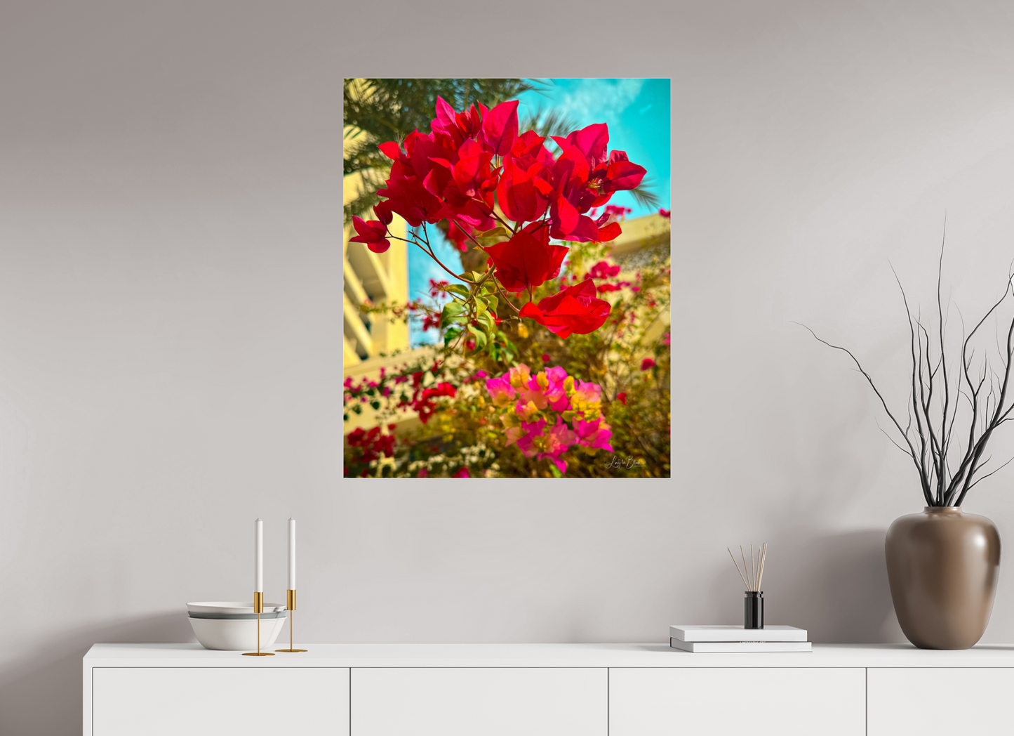 28 x 34.2″, Photo Print Under Acrylic Glass Gardens II