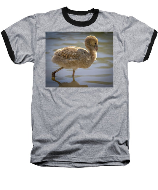 Baby Flamingo - Baseball T-Shirt