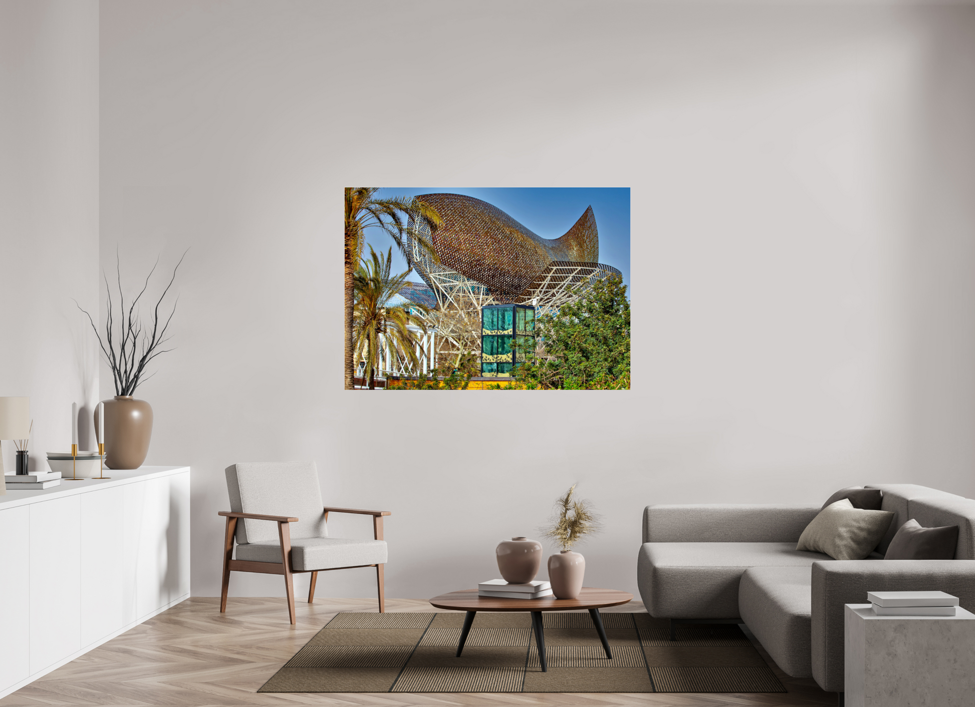 60.7 x 43″, Photo Print Under Acrylic Glass Latin Palace