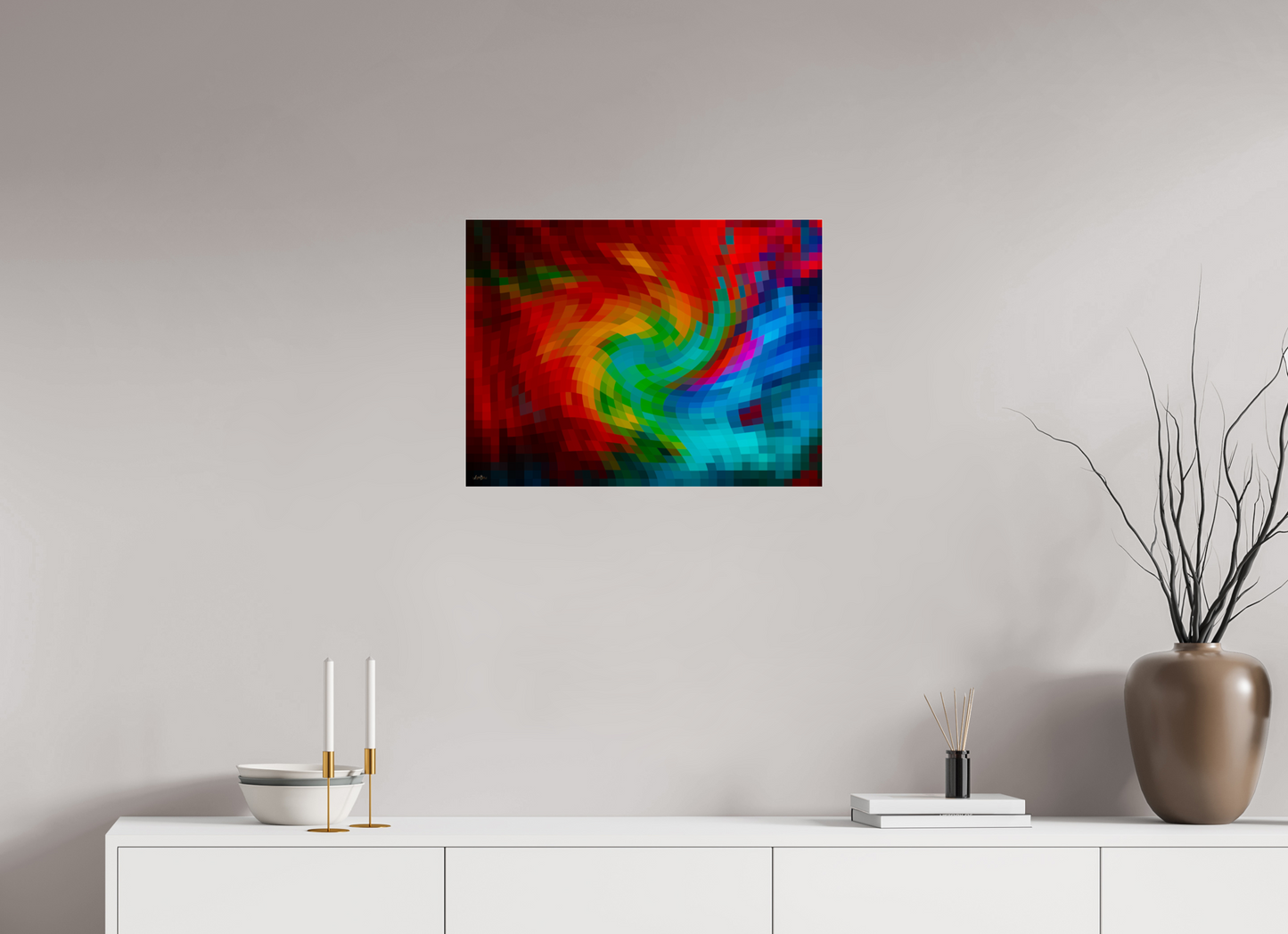 24 x 18″, Photo Print Under Acrylic Glass Groovin' and Movin' II