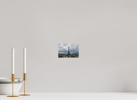 6 x 4″, Photo Print Under Acrylic Glass Eiffel Tower