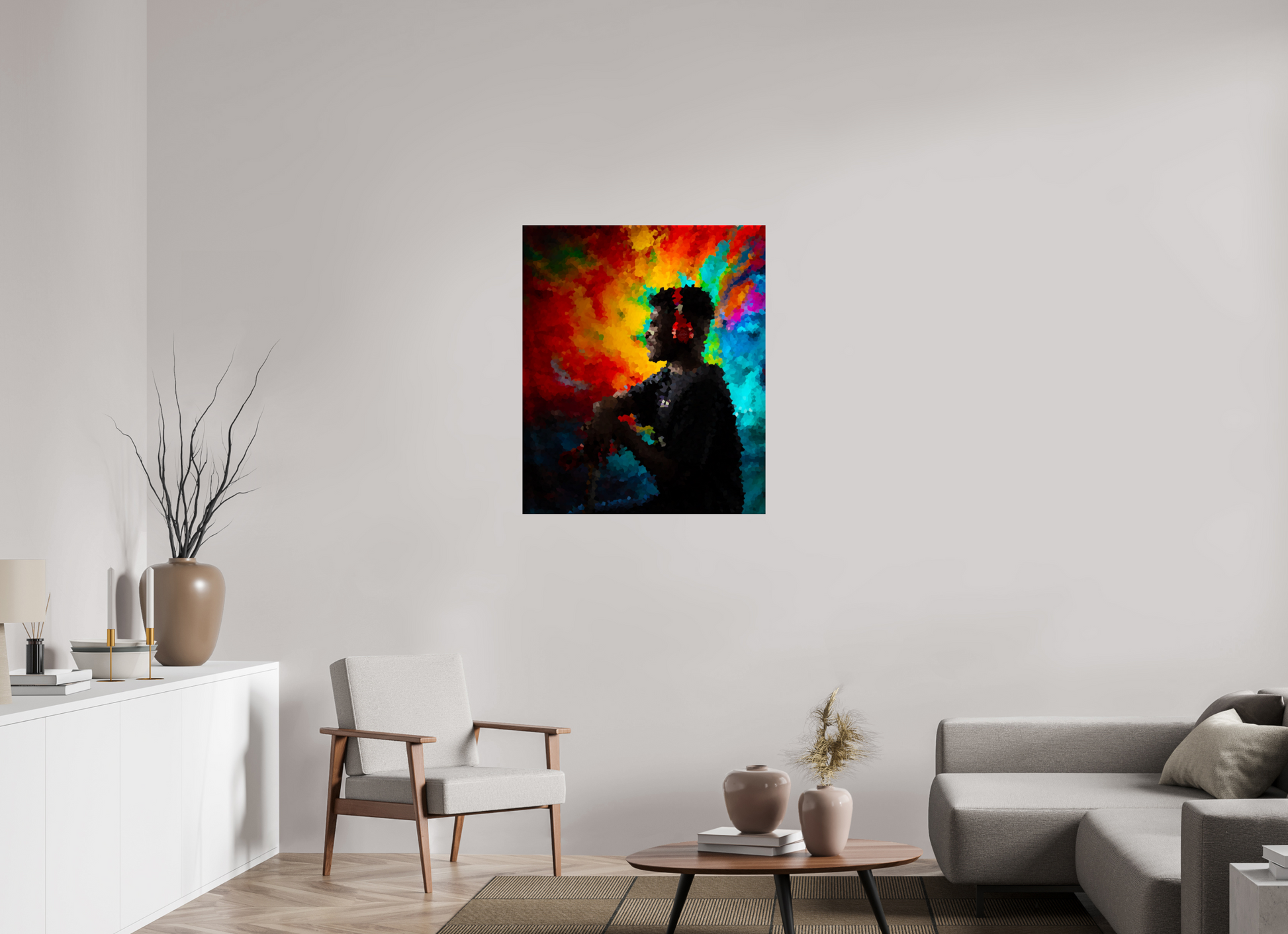 31 x 36.8″, Photo Print Under Acrylic Glass Groovin' and Movin'