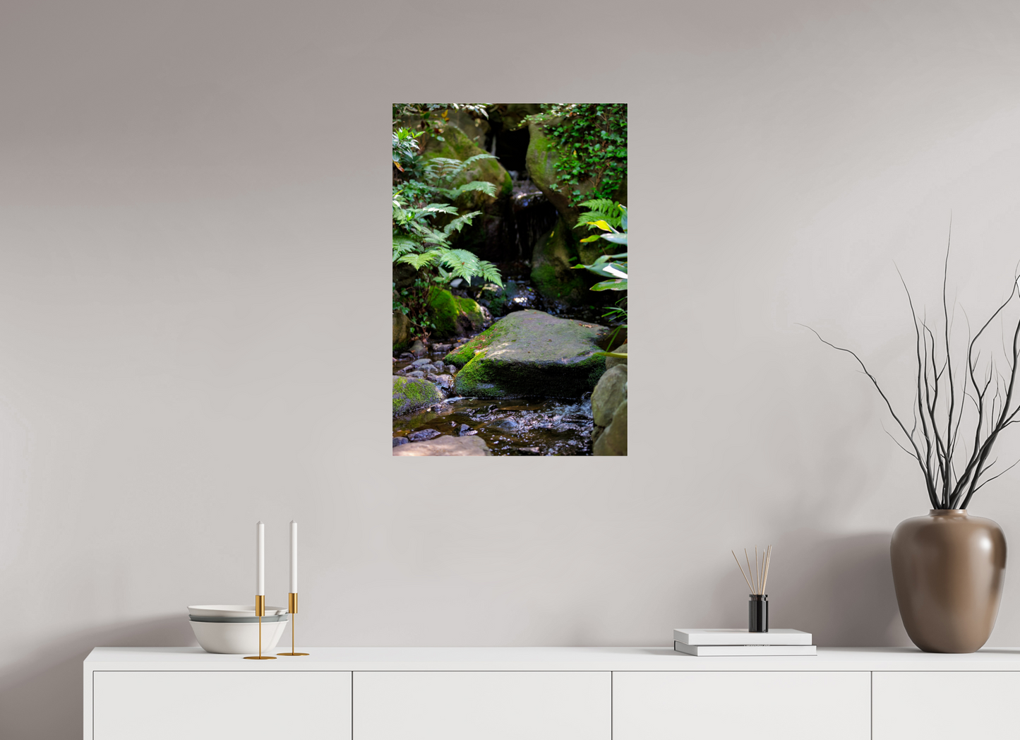 20 x 30″, Photo Print Under Acrylic Glass Gardens of Tokyo IV