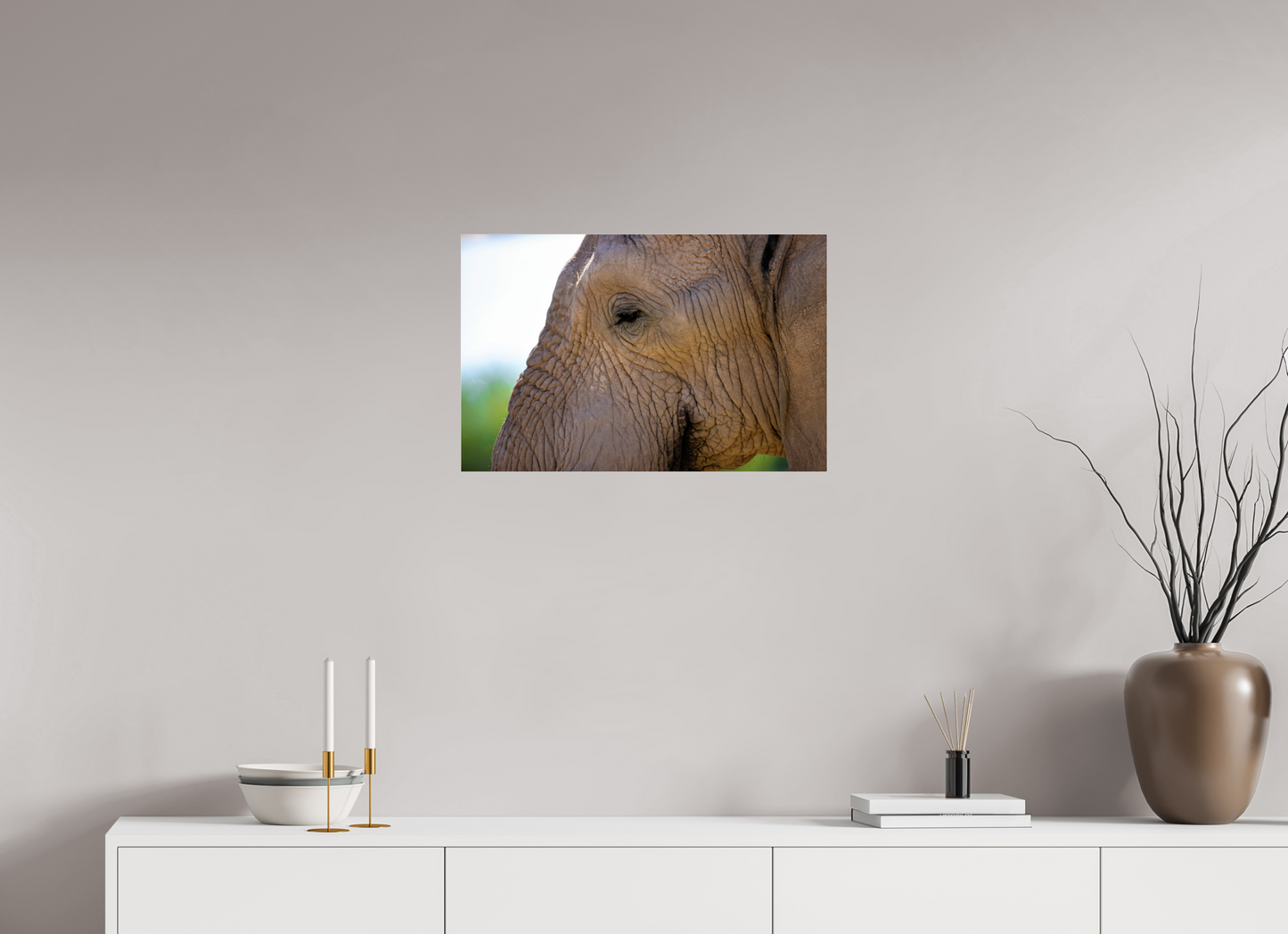 24.6 x 16″, Photo Print Under Acrylic Glass Ellie In Deep Thought