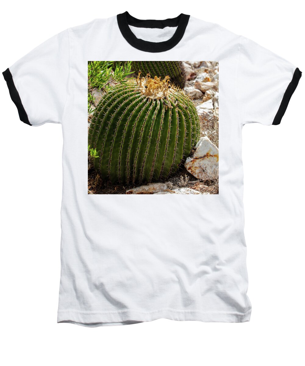 Cacti Closeup - Baseball T-Shirt