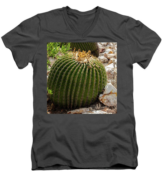 Cacti Closeup - Men's V-Neck T-Shirt