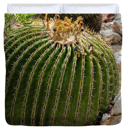 Cacti Closeup - Duvet Cover