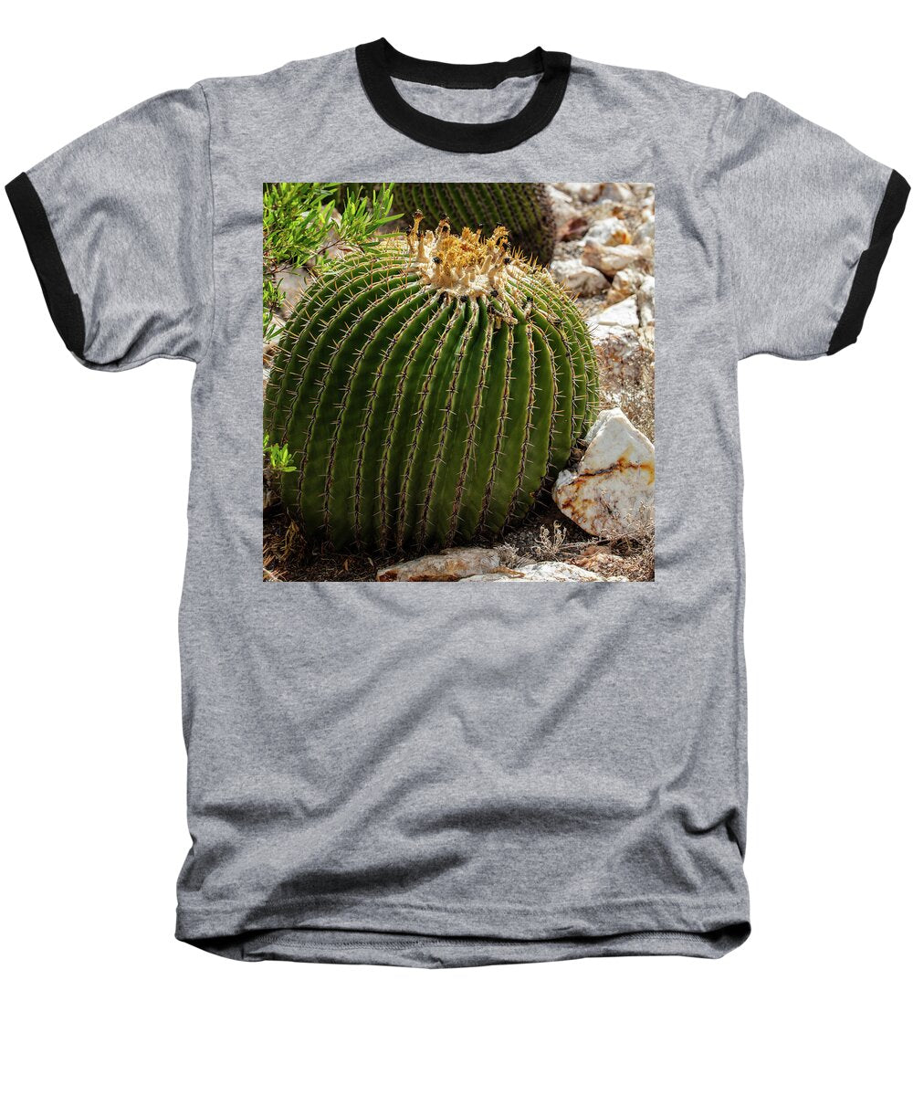 Cacti Closeup - Baseball T-Shirt