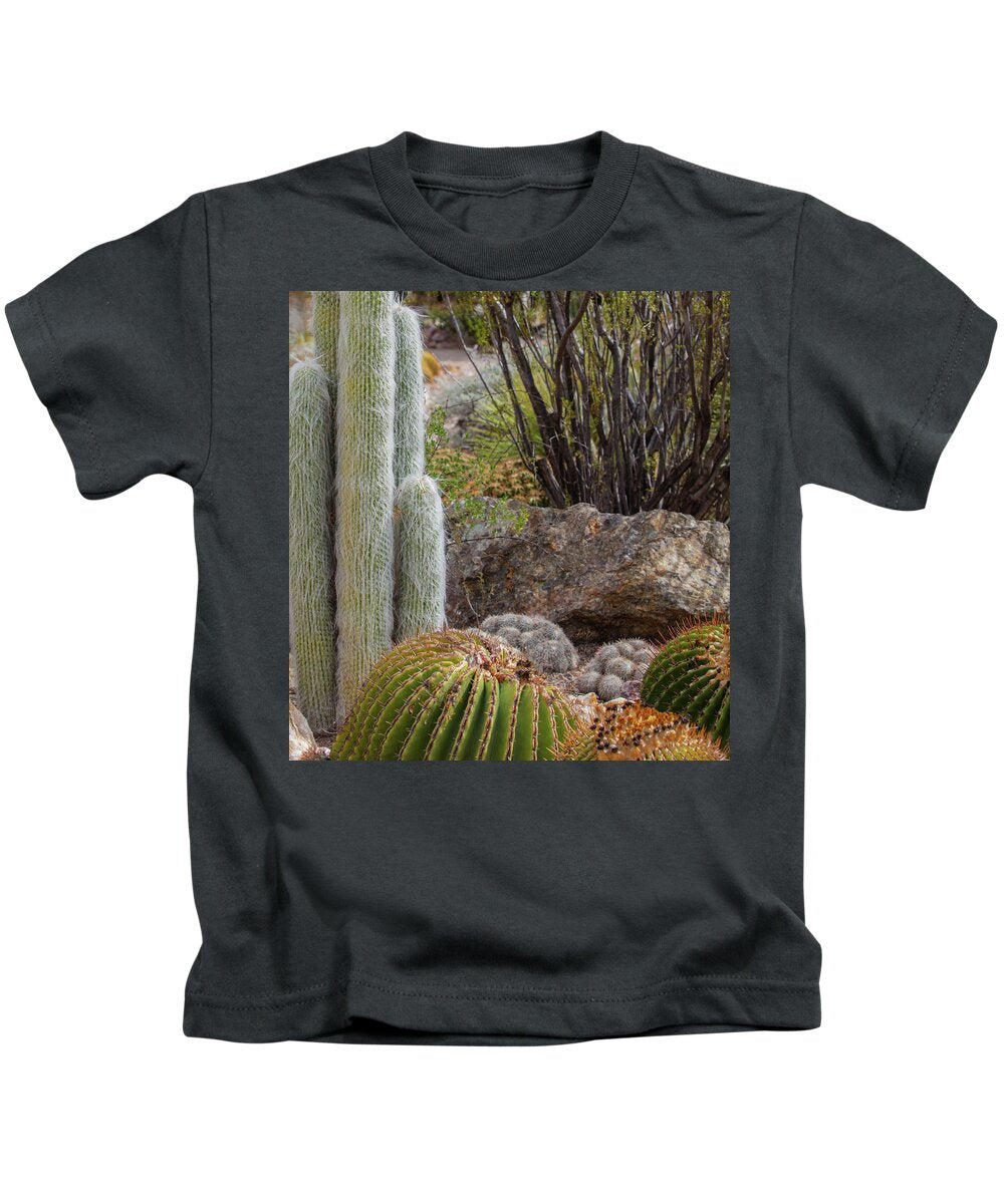 Cacti III Closeup - Kids T-Shirt