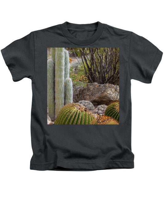 Cacti III Closeup - Kids T-Shirt