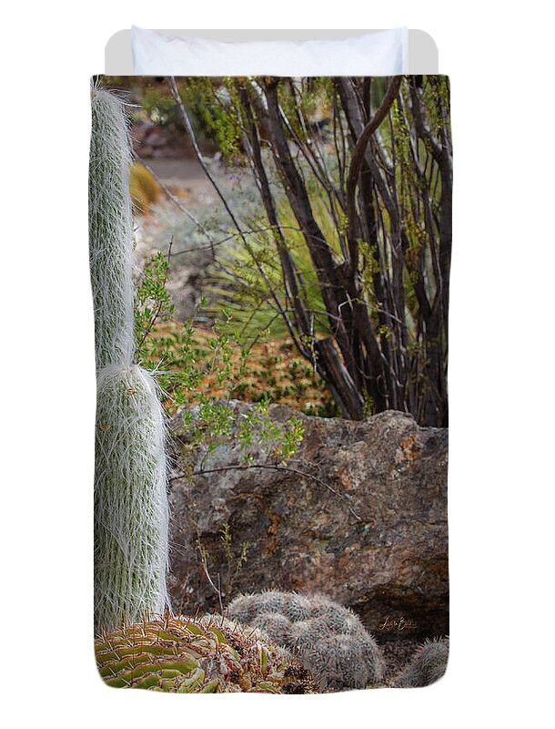 Cacti III Closeup - Duvet Cover