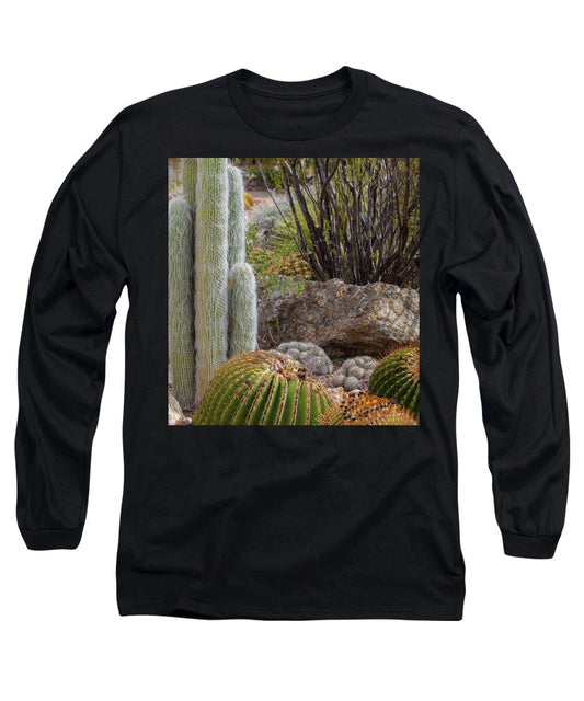 Cacti III Closeup - Long Sleeve T-Shirt