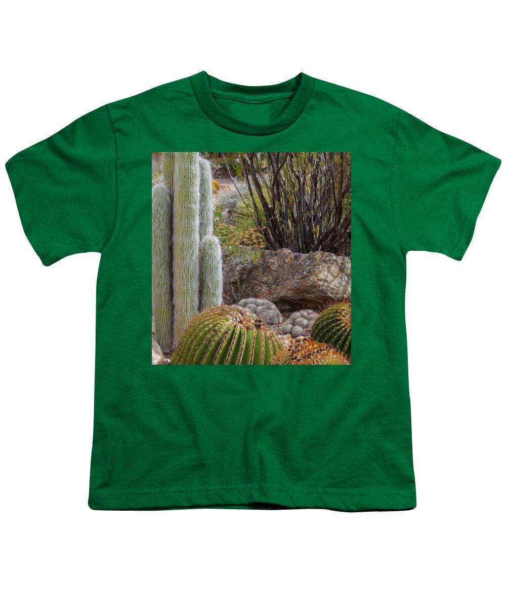 Cacti III Closeup - Youth T-Shirt