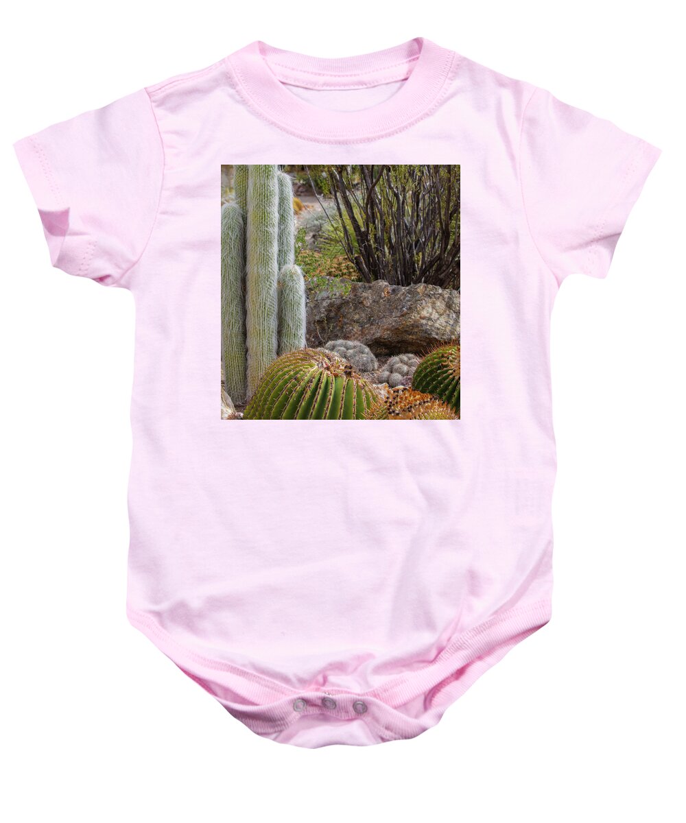 Cacti III Closeup - Baby Onesie