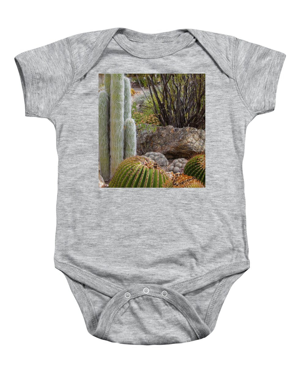 Cacti III Closeup - Baby Onesie