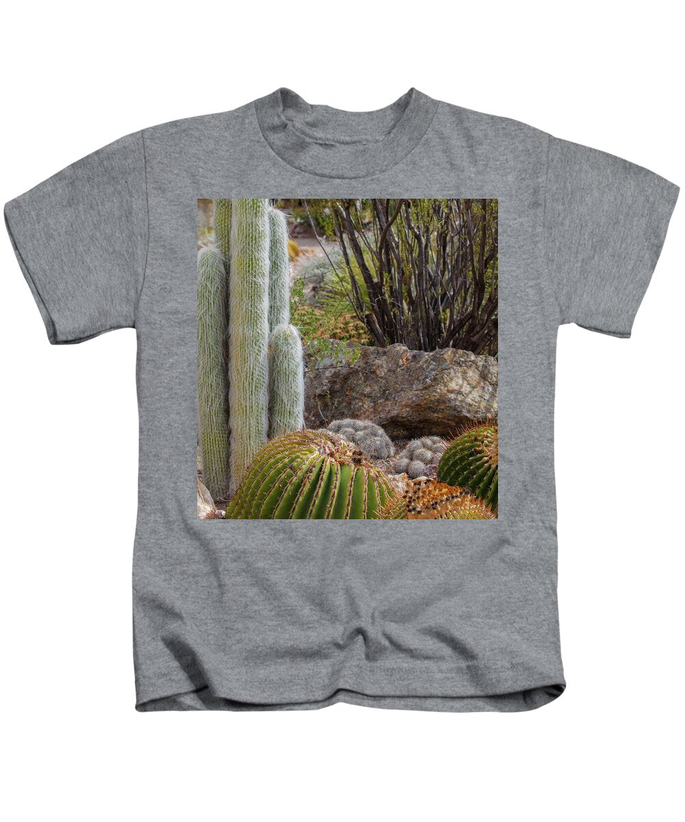 Cacti III Closeup - Kids T-Shirt
