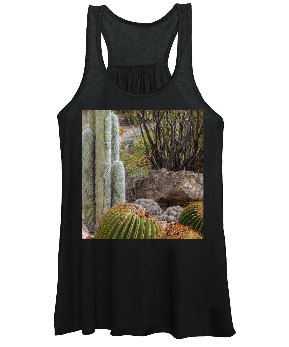 Cacti III Closeup - Women's Tank Top