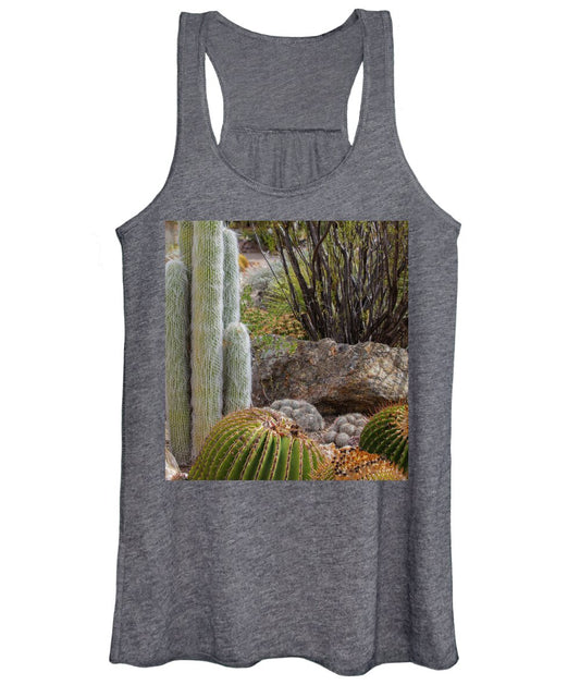 Cacti III Closeup - Women's Tank Top