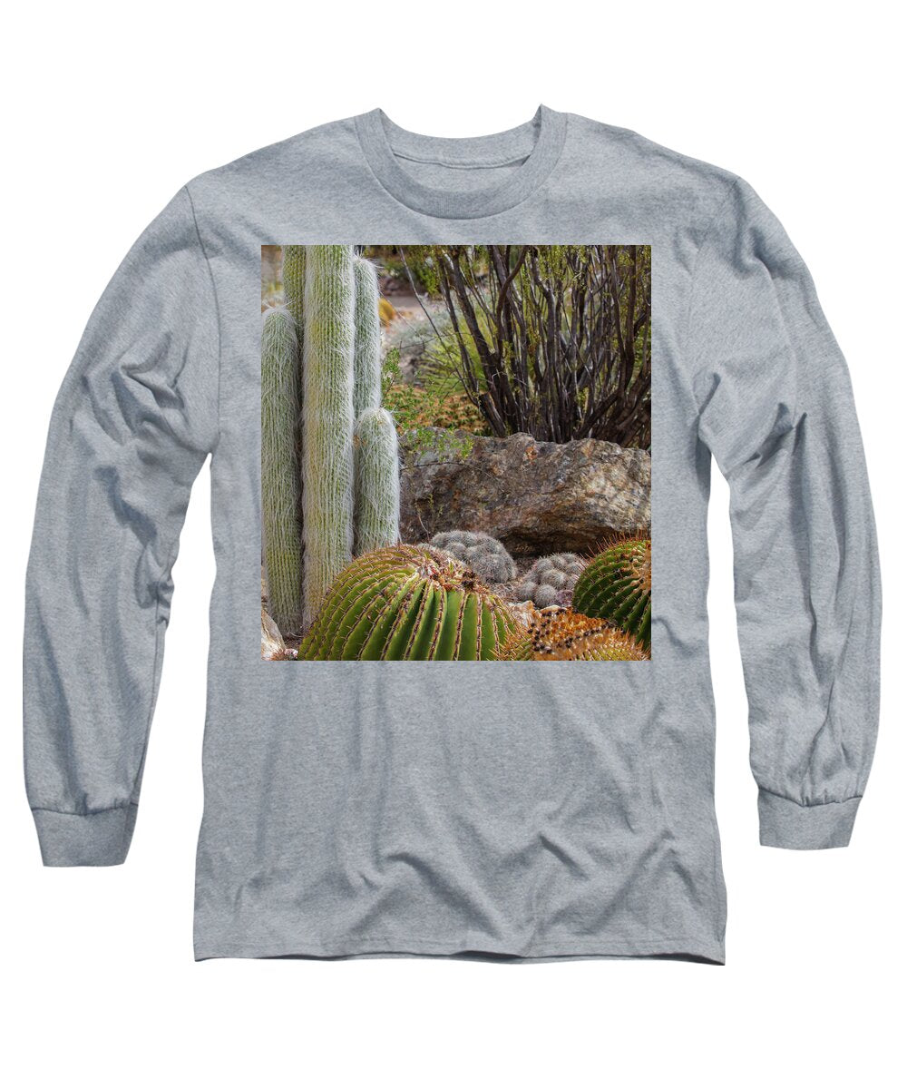 Cacti III Closeup - Long Sleeve T-Shirt