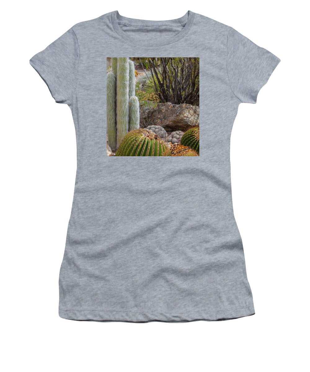 Cacti III Closeup - Women's T-Shirt