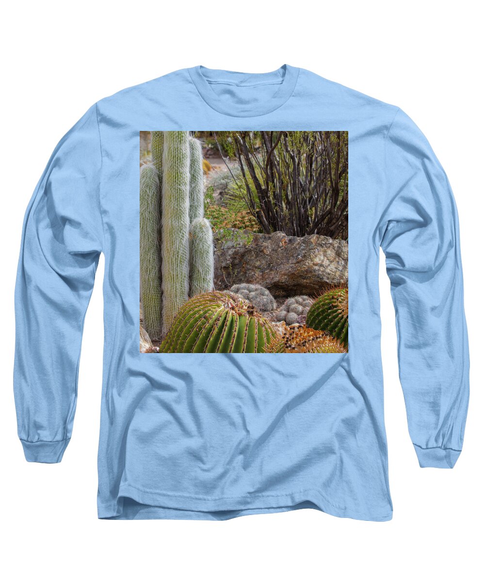 Cacti III Closeup - Long Sleeve T-Shirt