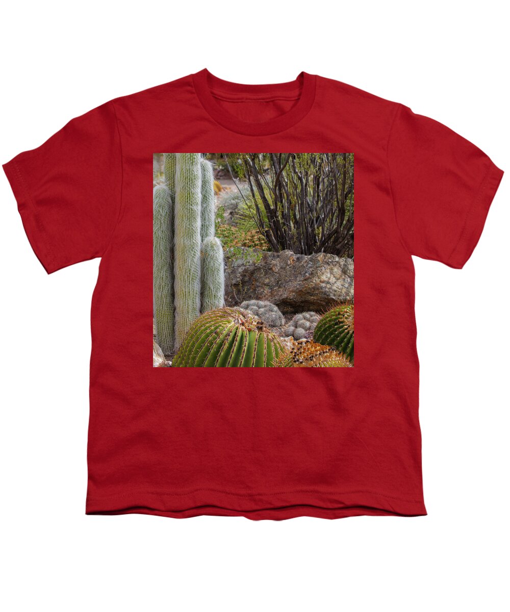 Cacti III Closeup - Youth T-Shirt