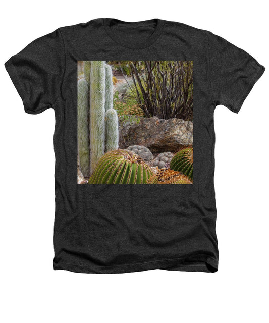 Cacti III Closeup - Heathers T-Shirt
