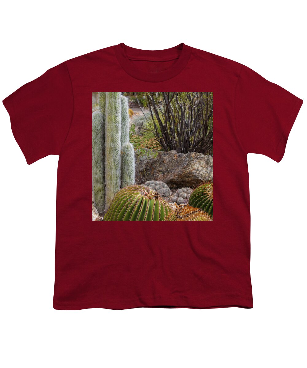 Cacti III Closeup - Youth T-Shirt