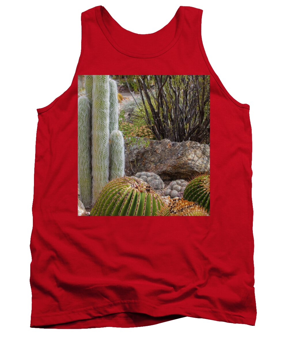 Cacti III Closeup - Tank Top