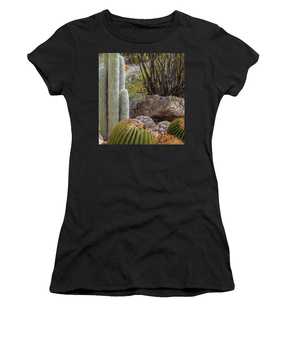 Cacti III Closeup - Women's T-Shirt