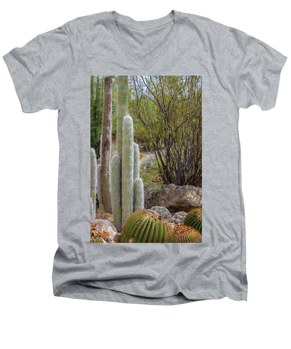 Cacti III - Men's V-Neck T-Shirt